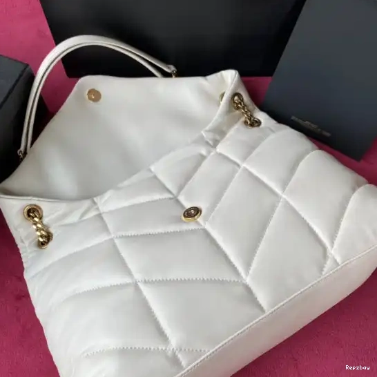 Repzbay REP IN PUFFER BAG YSL MEDIUM LAMBSKIN QUILTED 0622